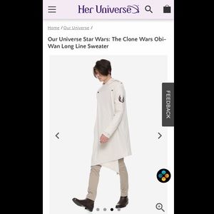 ISO | Our Universe | Obi-Wan Sweater | Star Wars: Clone Wars
